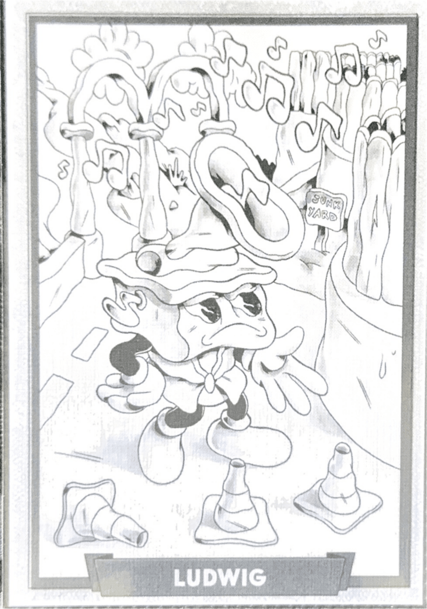 Full Set Concept 160 - Cuphead out of the cards by Dario Moccia | BraccoTCG