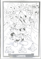 Full Set Concept 160 - Cuphead out of the cards by Dario Moccia | BraccoTCG