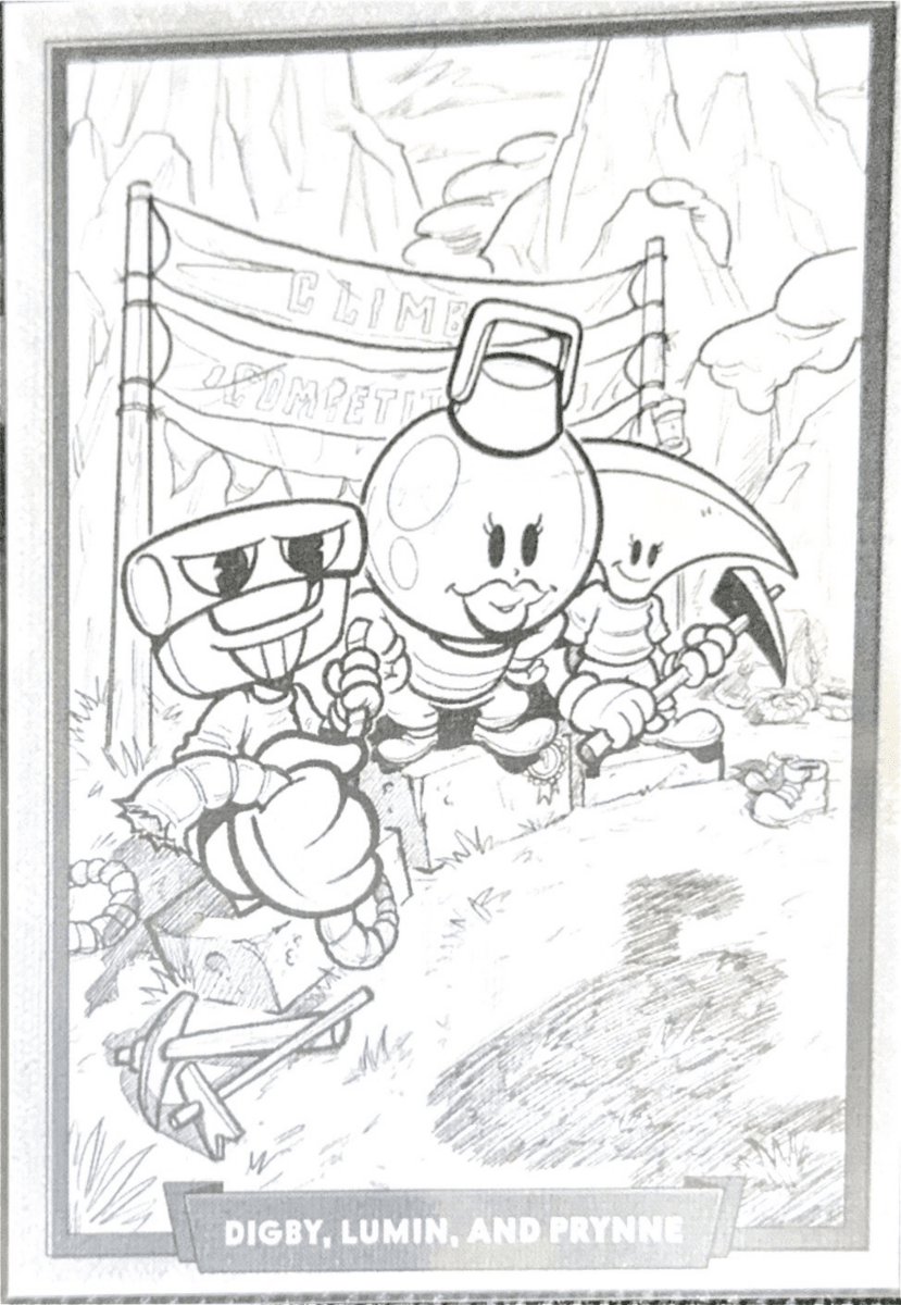 Full Set Concept 160 - Cuphead out of the cards by Dario Moccia | BraccoTCG