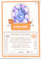 118 | Kablooey numerata 1/1