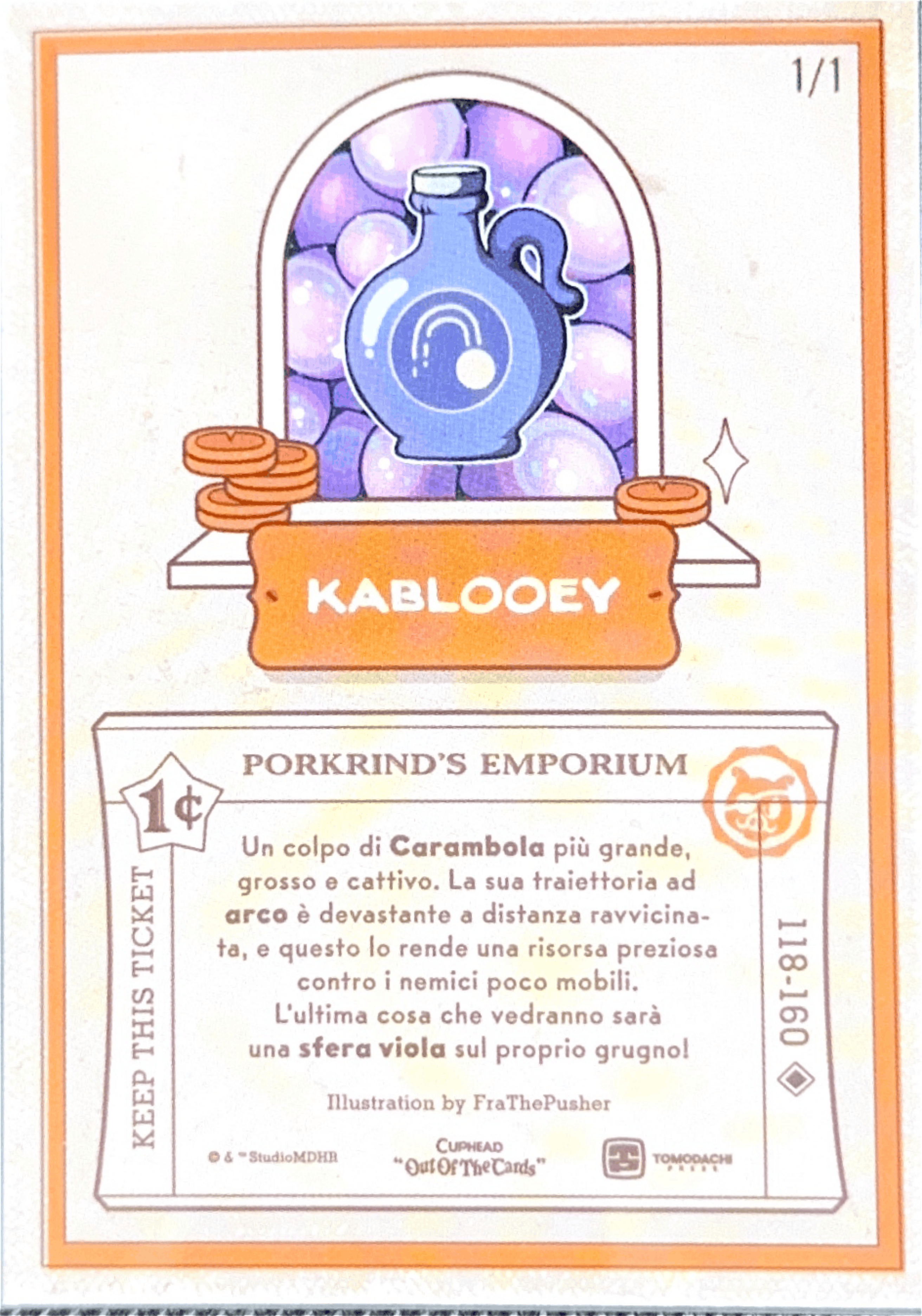 118 | Kablooey numerata 1/1