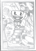 Full Set Concept 160 - Cuphead out of the cards by Dario Moccia | BraccoTCG