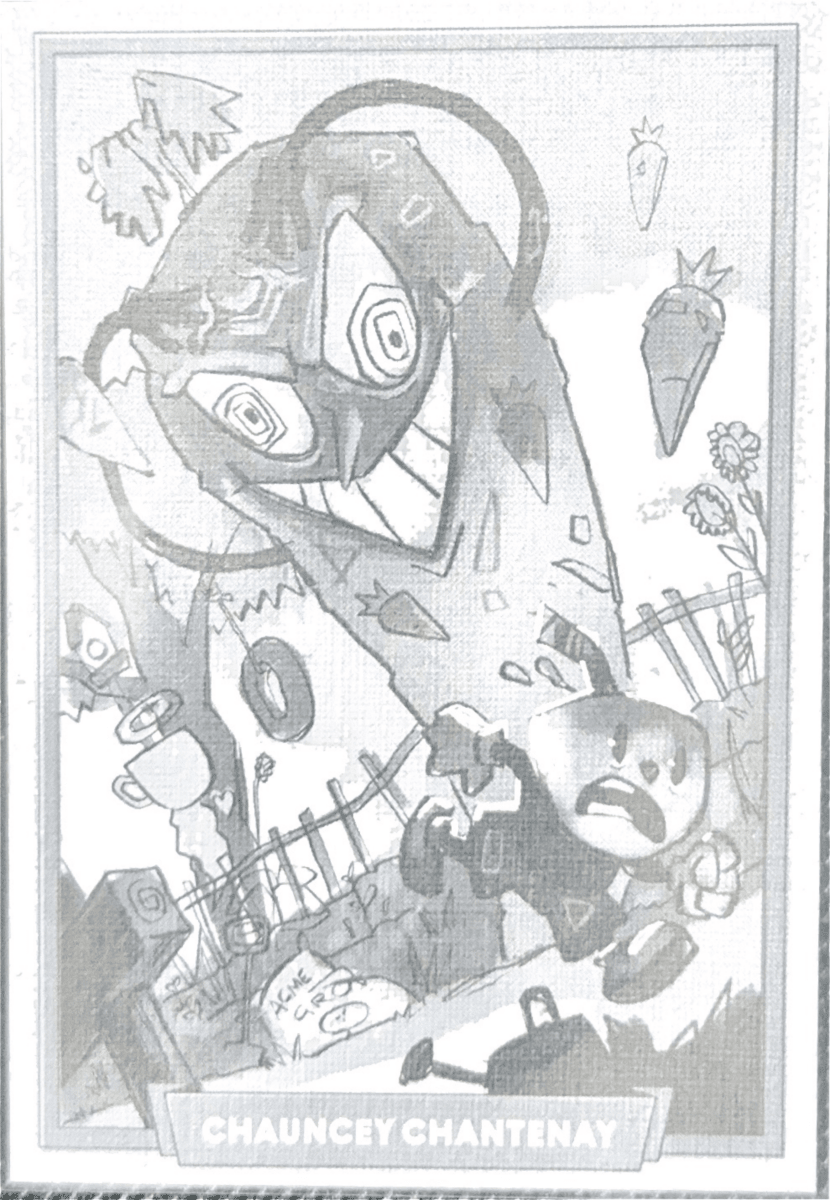 Full Set Concept 160 - Cuphead out of the cards by Dario Moccia | BraccoTCG
