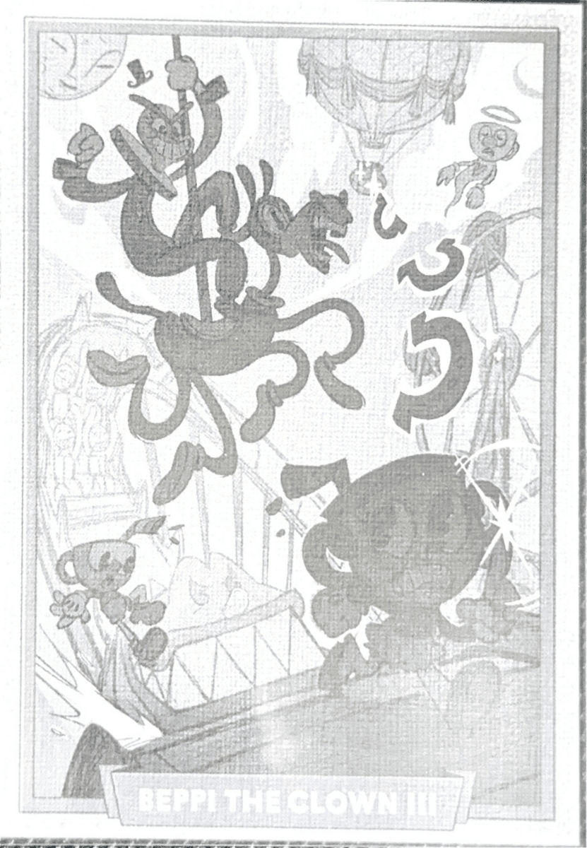 Full Set Concept 160 - Cuphead out of the cards by Dario Moccia | BraccoTCG