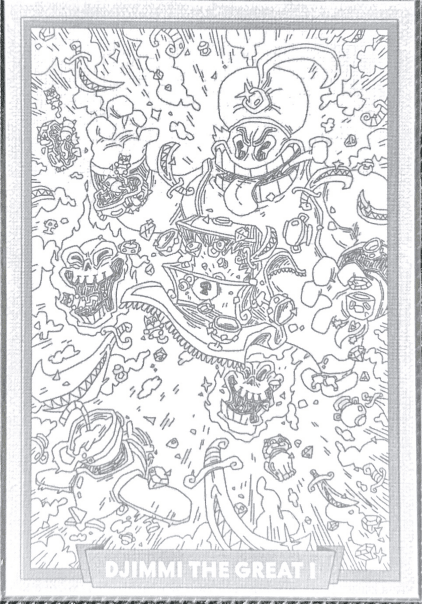 Full Set Concept 160 - Cuphead out of the cards by Dario Moccia | BraccoTCG