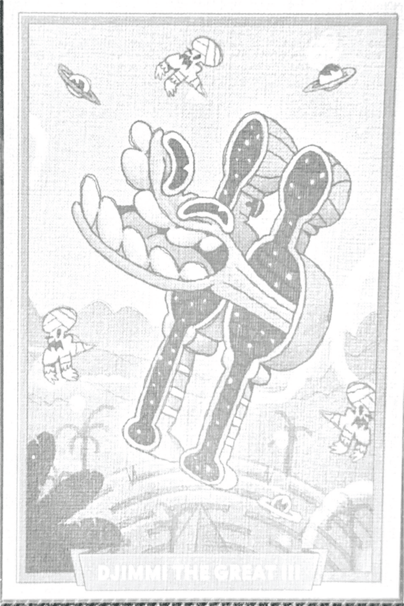 Full Set Concept 160 - Cuphead out of the cards by Dario Moccia | BraccoTCG