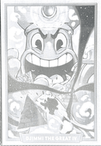 Full Set Concept 160 - Cuphead out of the cards by Dario Moccia | BraccoTCG