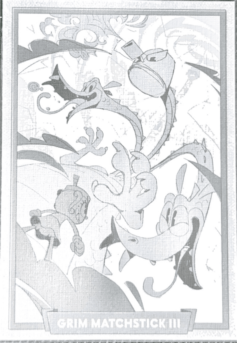 Full Set Concept 160 - Cuphead out of the cards by Dario Moccia | BraccoTCG