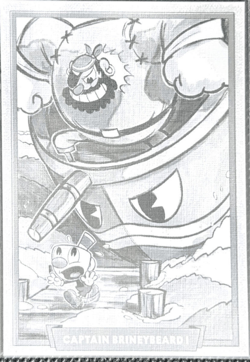 Full Set Concept 160 - Cuphead out of the cards by Dario Moccia | BraccoTCG