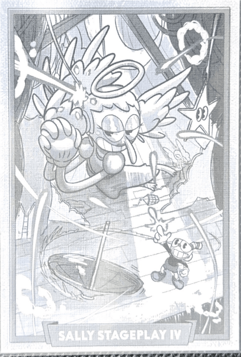 Full Set Concept 160 - Cuphead out of the cards by Dario Moccia | BraccoTCG
