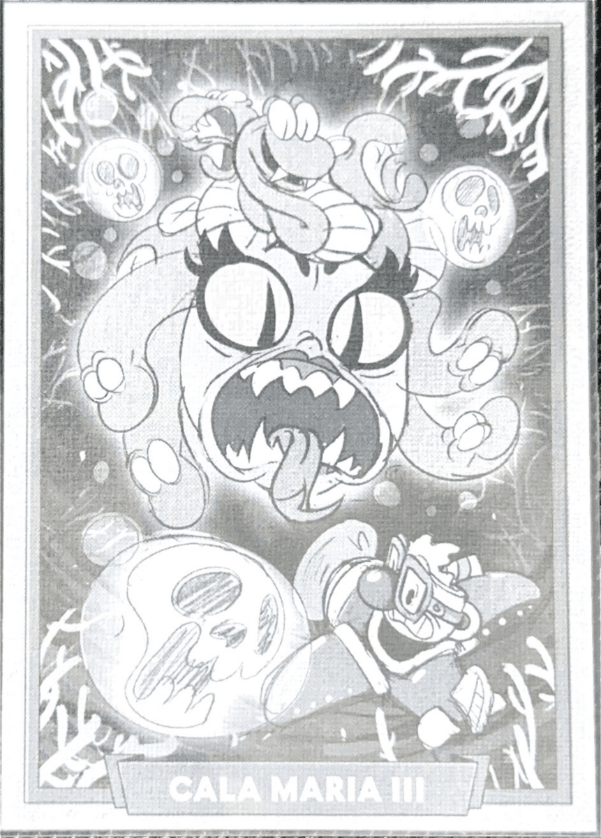 Full Set Concept 160 - Cuphead out of the cards by Dario Moccia | BraccoTCG