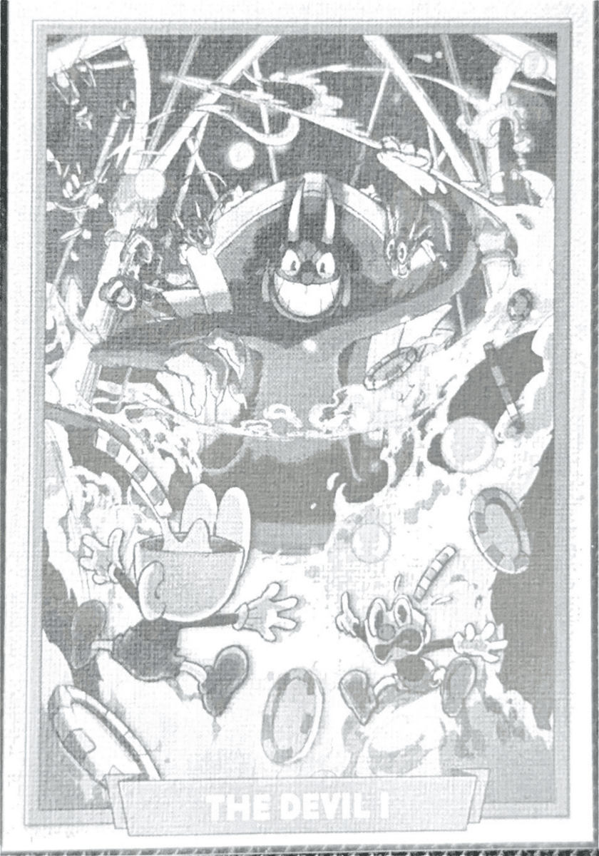Full Set Concept 160 - Cuphead out of the cards by Dario Moccia | BraccoTCG