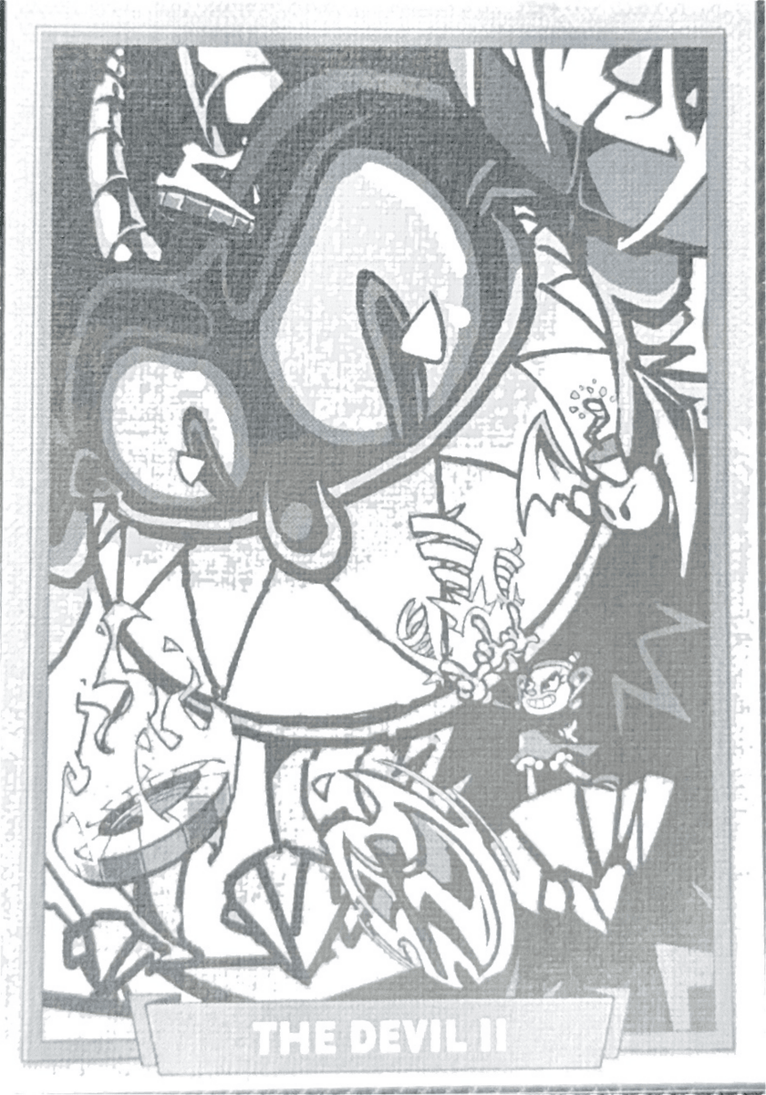 Full Set Concept 160 - Cuphead out of the cards by Dario Moccia | BraccoTCG