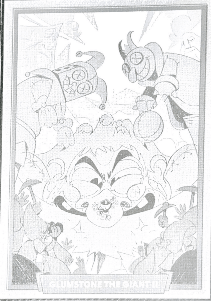 Full Set Concept 160 - Cuphead out of the cards by Dario Moccia | BraccoTCG