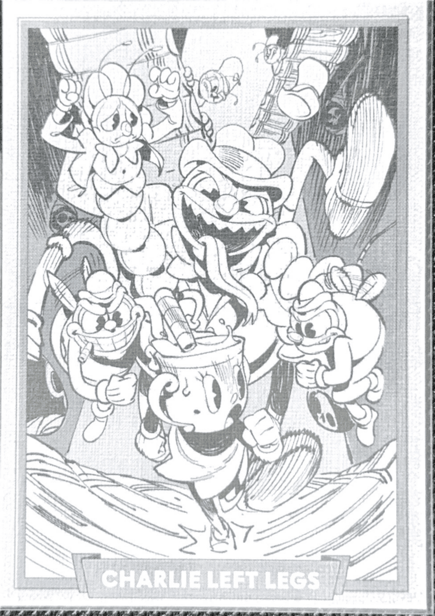 Full Set Concept 160 - Cuphead out of the cards by Dario Moccia | BraccoTCG