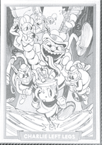 Full Set Concept 160 - Cuphead out of the cards by Dario Moccia | BraccoTCG