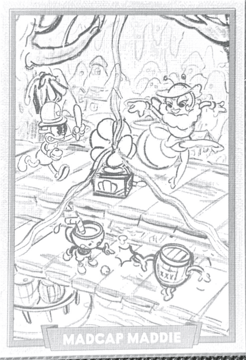 Full Set Concept 160 - Cuphead out of the cards by Dario Moccia | BraccoTCG