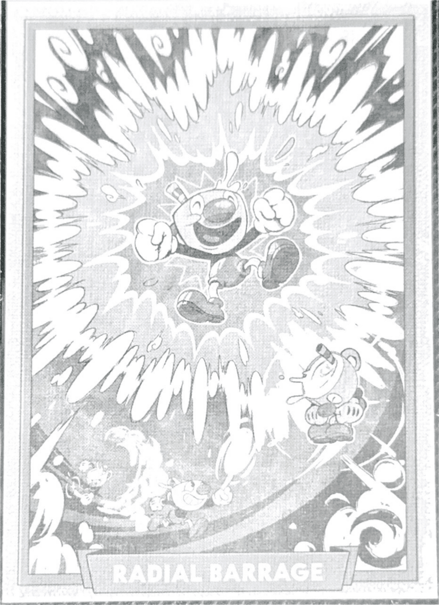 Full Set Concept 160 - Cuphead out of the cards by Dario Moccia | BraccoTCG