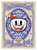 Ceramic card - Cuphead out of the cards by Dario Moccia | BraccoTCG