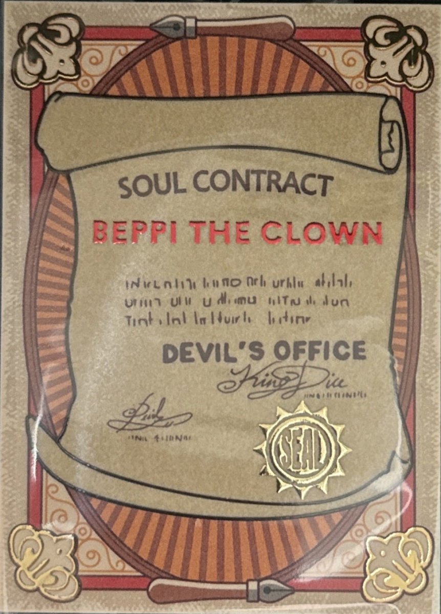 Contract Beppi the clown | BraccoTCG