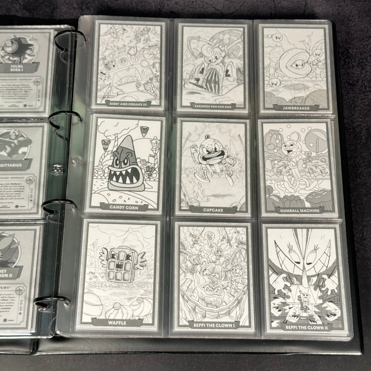 Cuphead: Out of The Cards | Set Completo 160 Concept + Raccoglitore Ufficiale | BraccoTCG