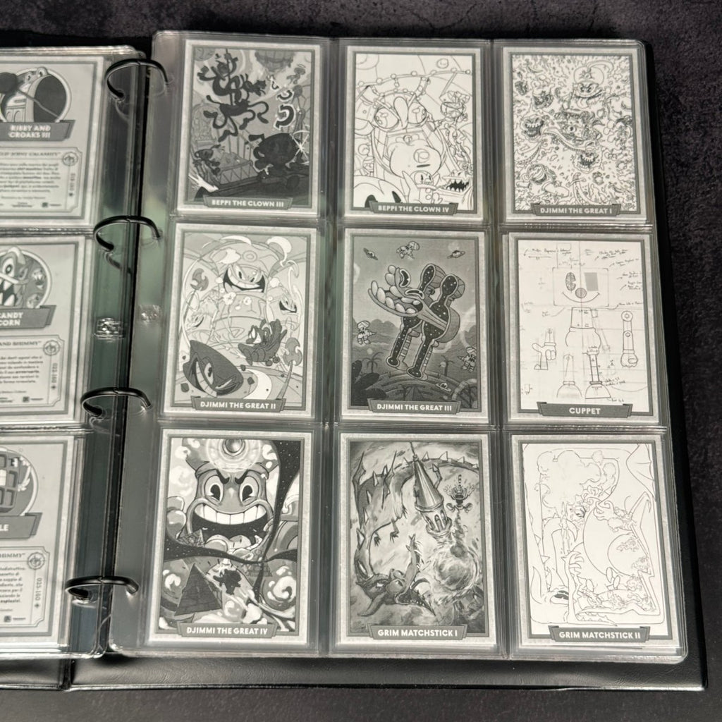 Cuphead: Out of The Cards | Set Completo 160 Concept + Raccoglitore Ufficiale | BraccoTCG