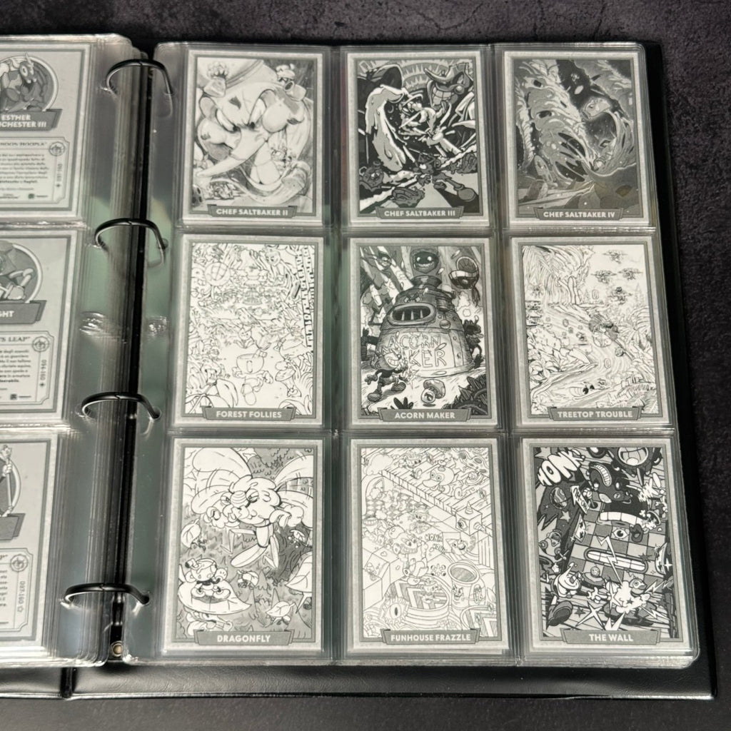 Cuphead: Out of The Cards | Set Completo 160 Concept + Raccoglitore Ufficiale | BraccoTCG