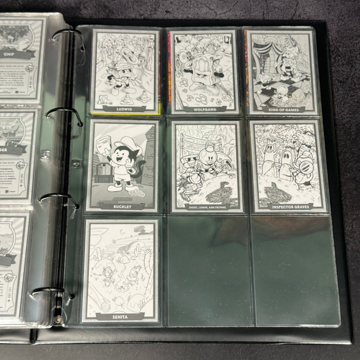 Cuphead: Out of The Cards | Set Completo 160 Concept + Raccoglitore Ufficiale | BraccoTCG