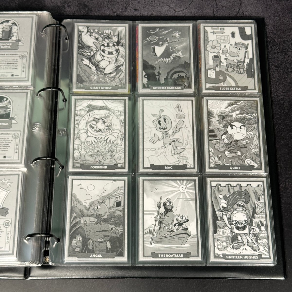 Cuphead: Out of The Cards | Set Completo 160 Concept + Raccoglitore Ufficiale | BraccoTCG