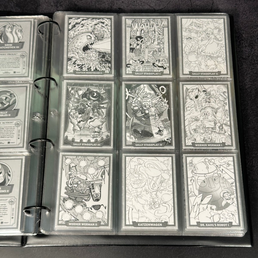 Cuphead: Out of The Cards | Set Completo 160 Concept + Raccoglitore Ufficiale | BraccoTCG