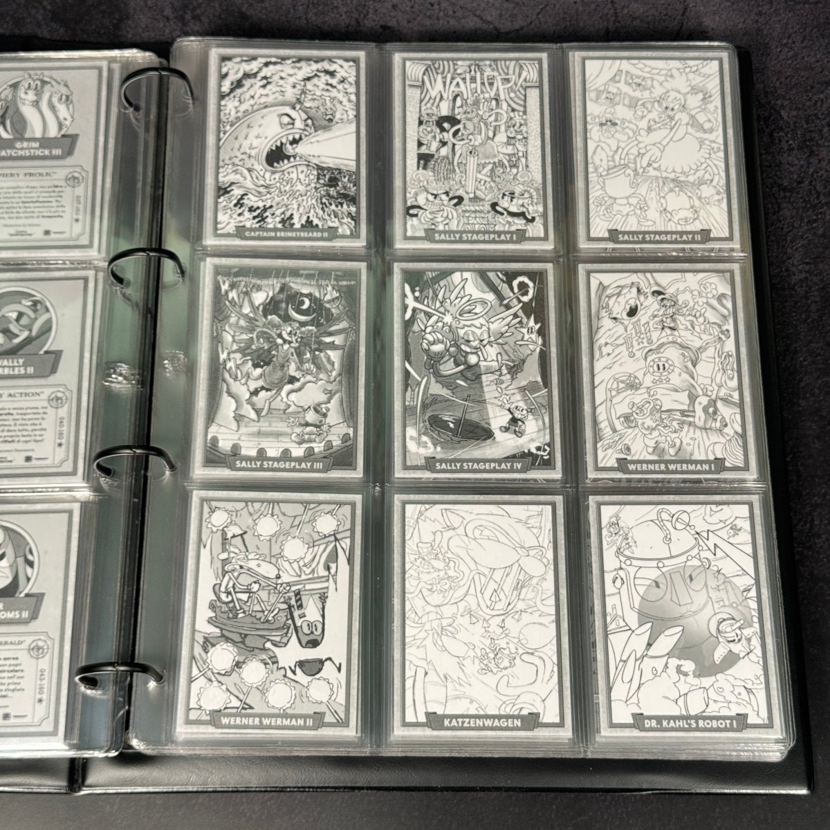 Cuphead: Out of The Cards | Set Completo 160 Concept + Raccoglitore Ufficiale | BraccoTCG