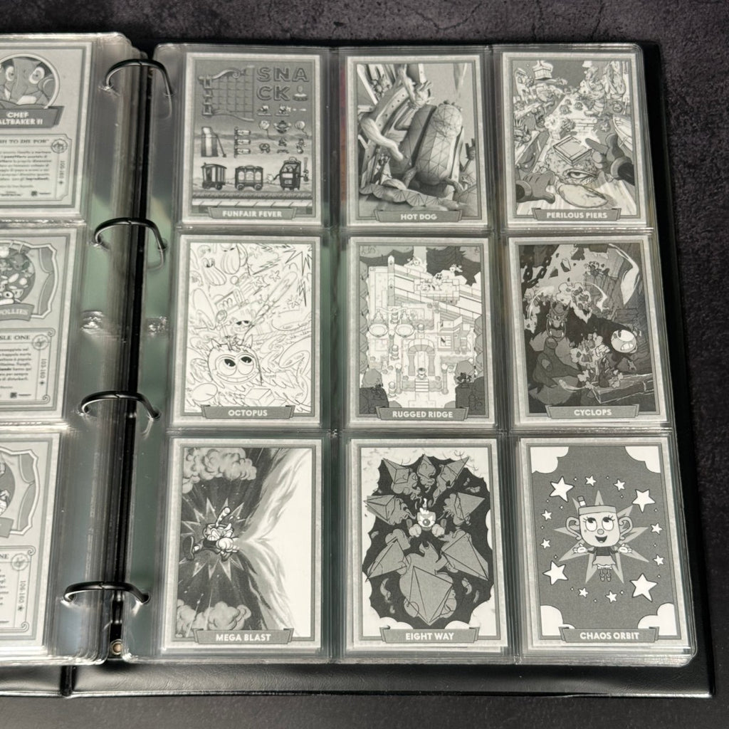 Cuphead: Out of The Cards | Set Completo 160 Concept + Raccoglitore Ufficiale | BraccoTCG