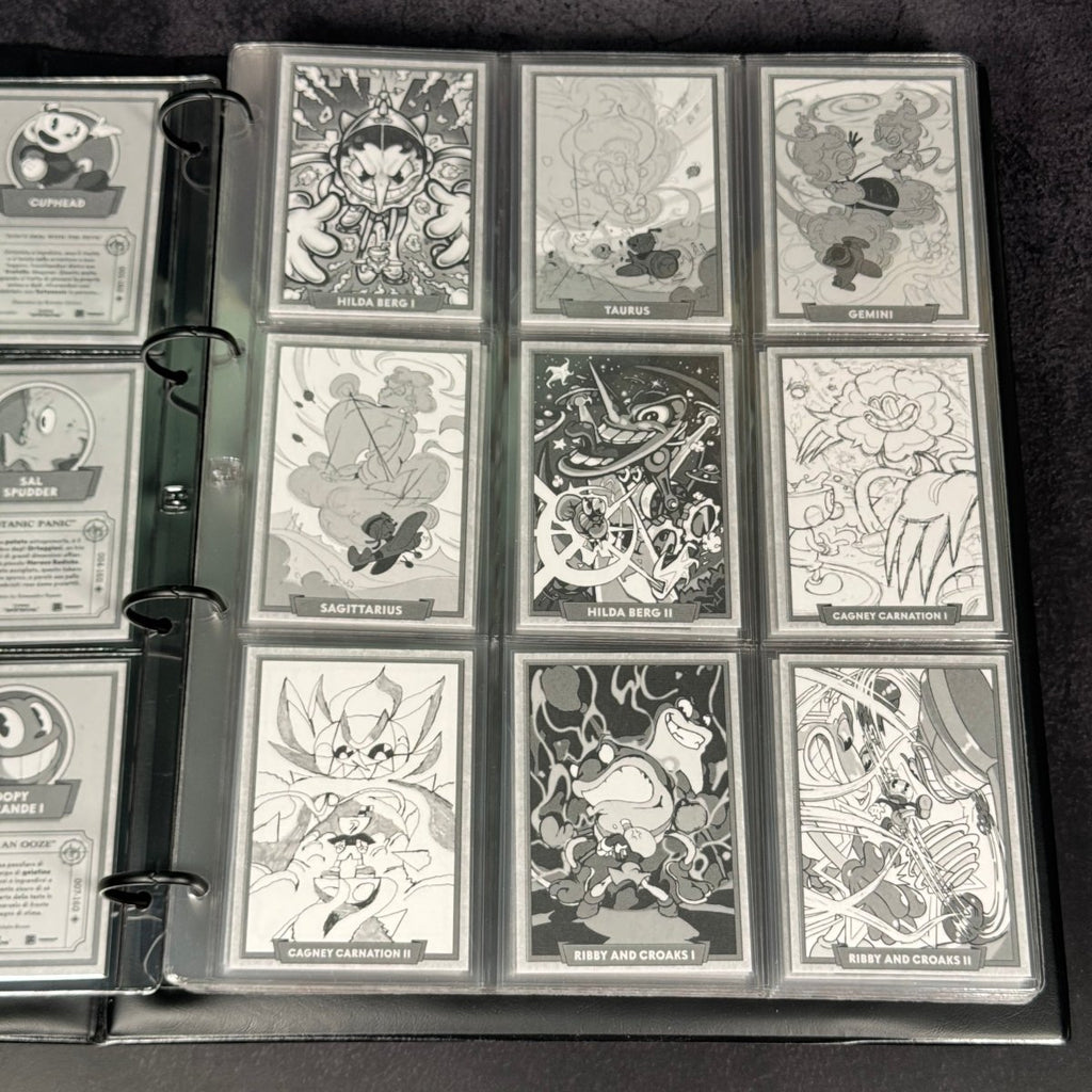 Cuphead: Out of The Cards | Set Completo 160 Concept + Raccoglitore Ufficiale | BraccoTCG