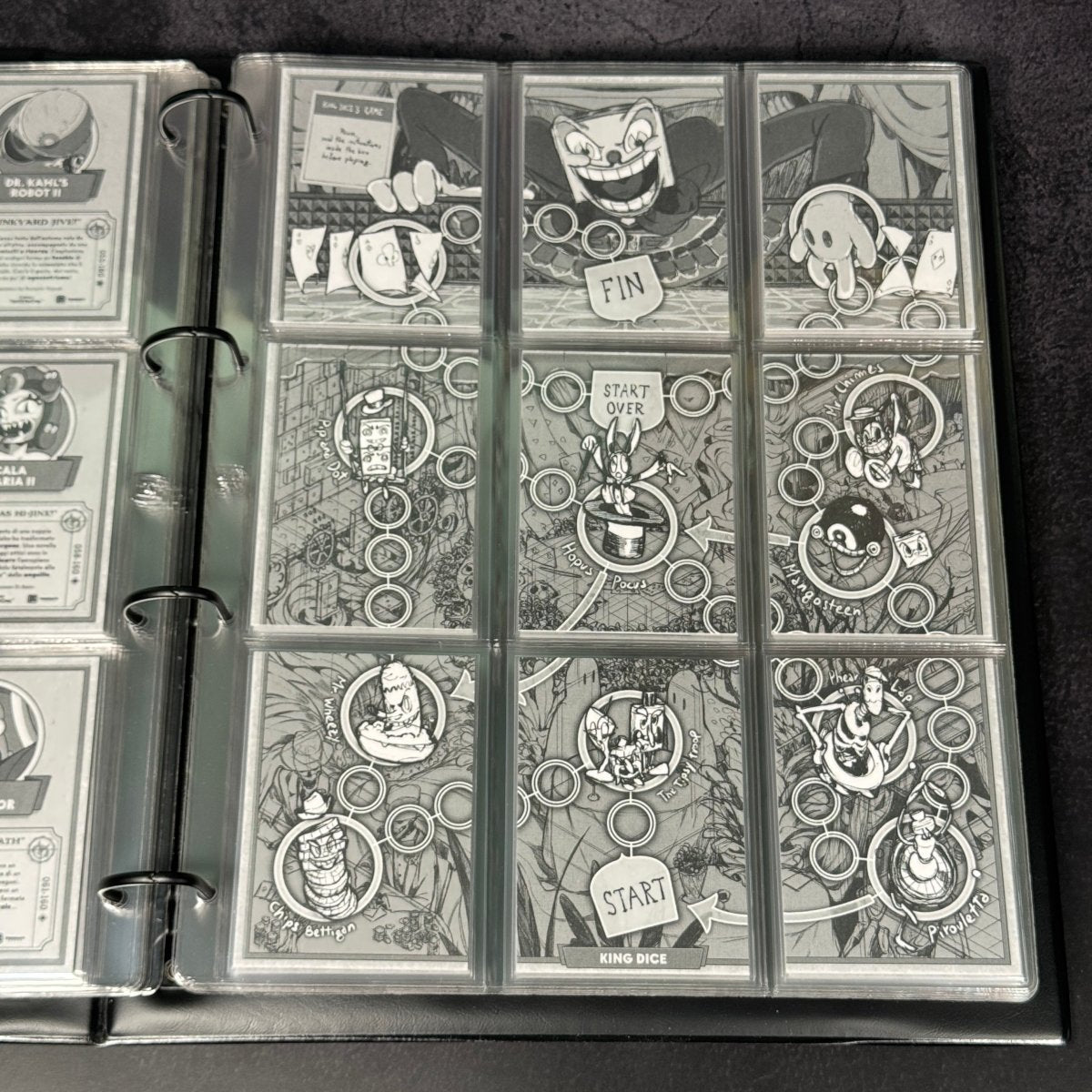 Cuphead: Out of The Cards | Set Completo 160 Concept + Raccoglitore Ufficiale | BraccoTCG