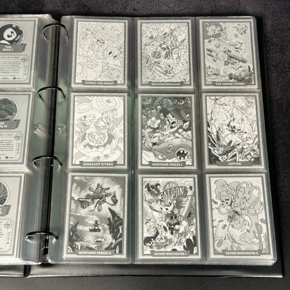 Cuphead: Out of The Cards | Set Completo 160 Concept + Raccoglitore Ufficiale | BraccoTCG