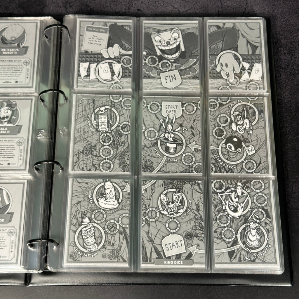 Cuphead: Out of The Cards | Set Completo 160 Concept + Raccoglitore Ufficiale | BraccoTCG
