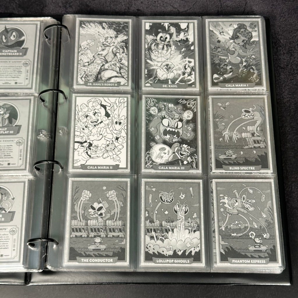 Cuphead: Out of The Cards | Set Completo 160 Concept + Raccoglitore Ufficiale | BraccoTCG