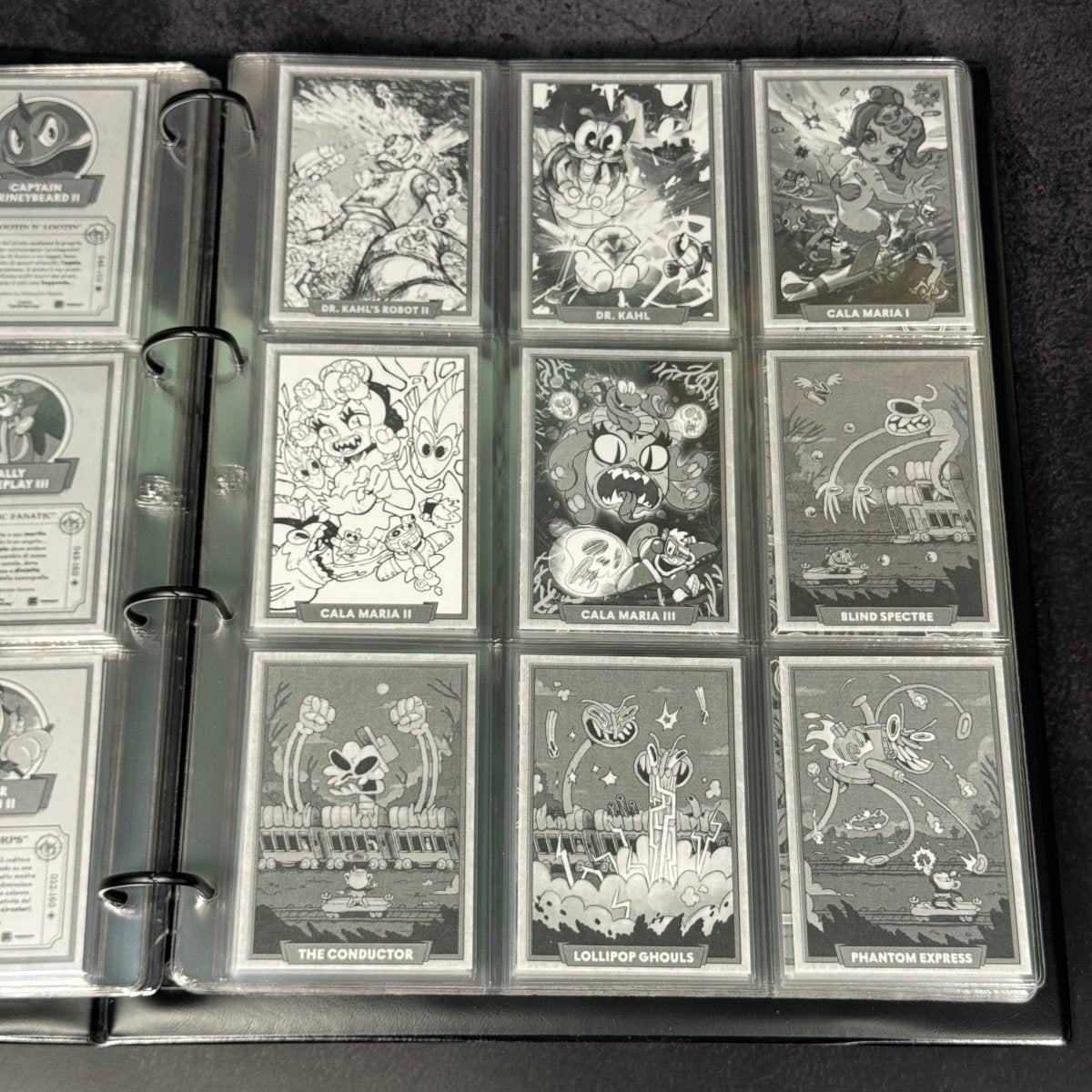 Cuphead: Out of The Cards | Set Completo 160 Concept + Raccoglitore Ufficiale | BraccoTCG