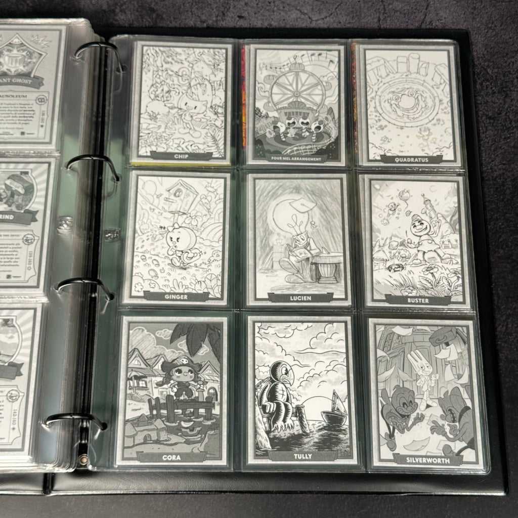 Cuphead: Out of The Cards | Set Completo 160 Concept + Raccoglitore Ufficiale | BraccoTCG