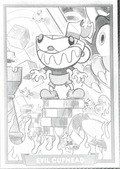 Evil Cuphead Concept God Pack - Cuphead out of the cards by Dario Moccia | BraccoTCG