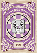 Fiche card - Cuphead out of the cards by Dario Moccia | BraccoTCG