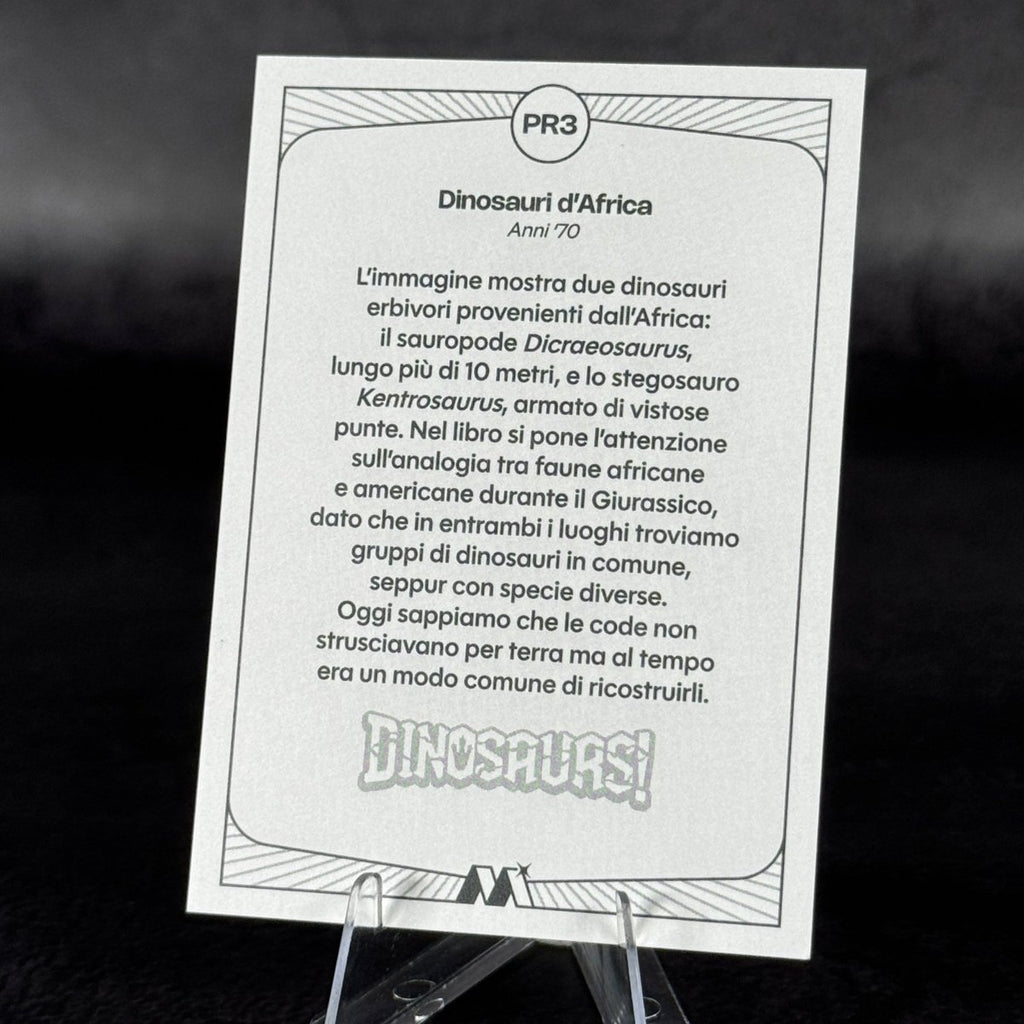 M3 | Dinosauri d'Africa by Giovanni Caselli | BraccoTCG