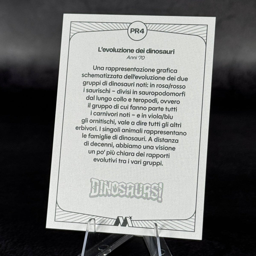 M4 | L'evoluzione dei dinosauri by Giovanni Caselli | BraccoTCG