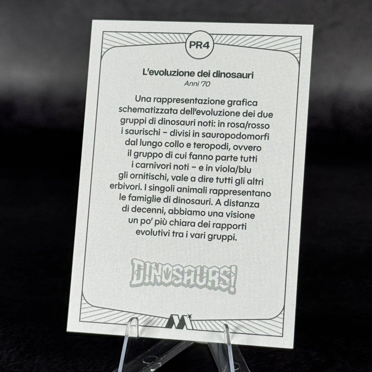 M4 | L'evoluzione dei dinosauri by Giovanni Caselli | BraccoTCG