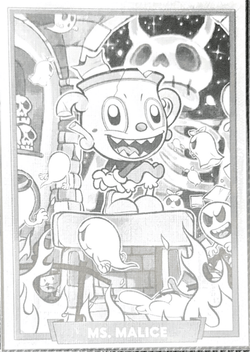 Ms. Malice Concept God Pack - Cuphead out of the cards by Dario Moccia | BraccoTCG