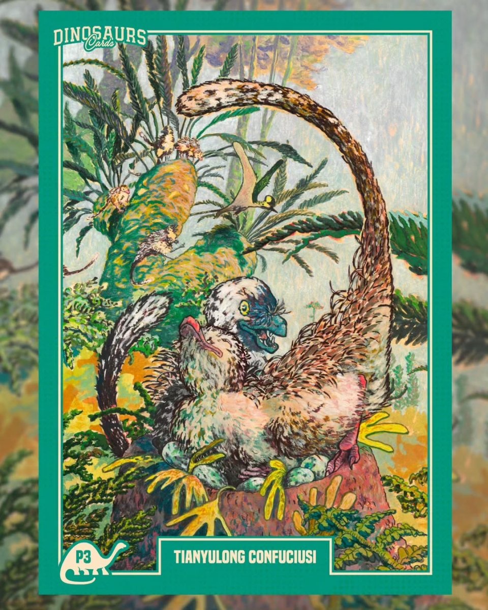 P3 | TIANYULONG CONFUCIUSI | Release the creatures: Dinosaurs! | BraccoTCG