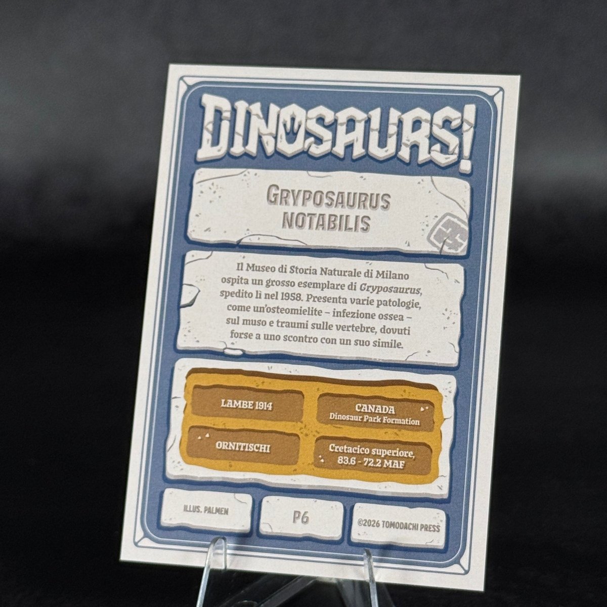 P6 | GRYPOSAURUS NOTABILIS by Palmen | BraccoTCG