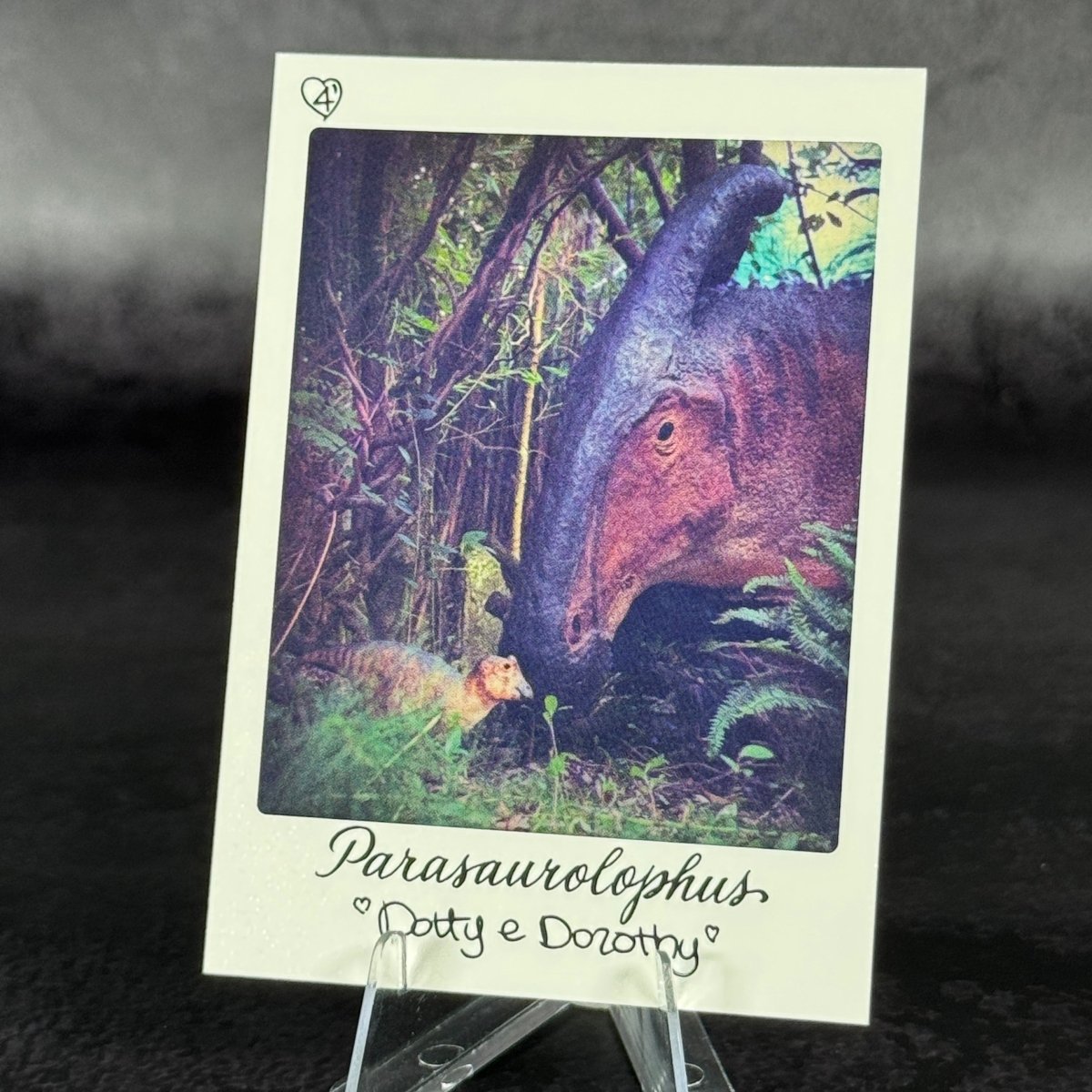 S4 | Parasaurolophus "Dotty e Dorothy" by Mariaelena Mariotti | BraccoTCG