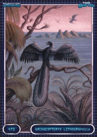 TS04 | ARCHAEOPTERYX LITHOGRAPHICA | Release the creatures: Dinosaurs! | BraccoTCG
