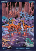 TS08 | COELOPHYSIS BAURI | Release the creatures: Dinosaurs! | BraccoTCG